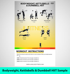 50 HIIT Workouts By JLTINESSMIAMI- Fat Loss Workouts