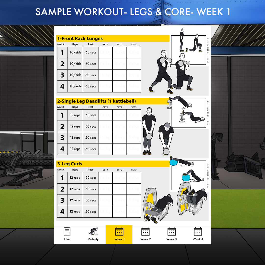 8 Week Muscle Building Training Plan
