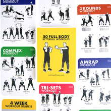 Load image into Gallery viewer, Kettlebell Workout Cards by JLFITNESSMIAMI